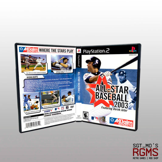 PS2 - NO GAME - All-Star Baseball 2003