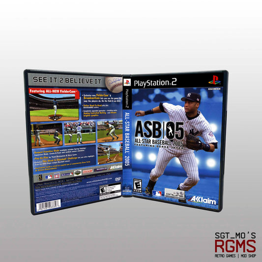 PS2 - NO GAME - All-Star Baseball 2005