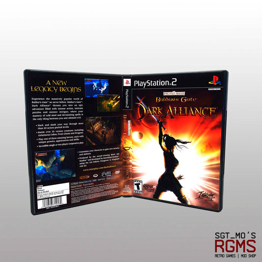 PS2 - NO GAME - Baldurs Gate - Dark Alliance