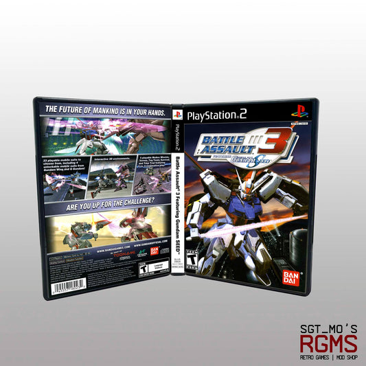 PS2 - NO GAME - Battle Assault 3 Featuring Gundam Seed