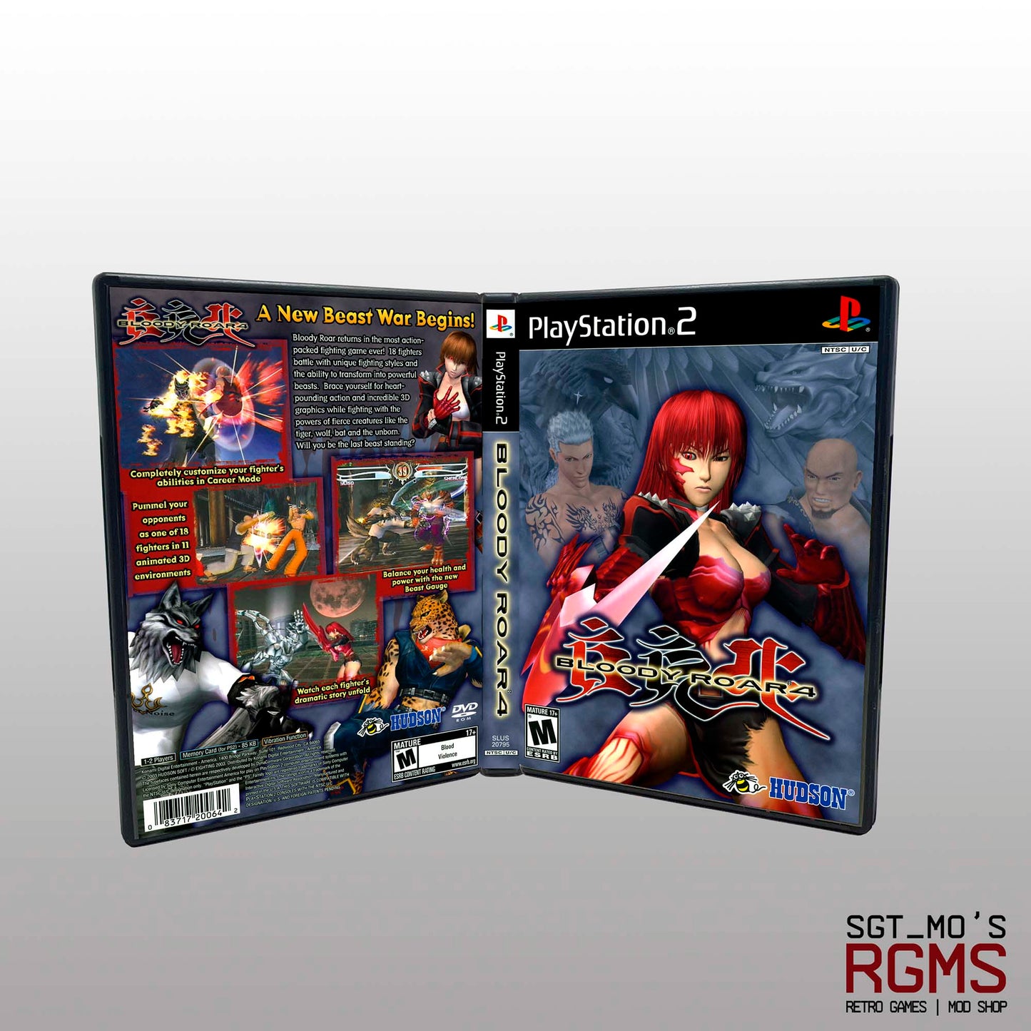 PS2 - NO GAME - Bloody Roar 4