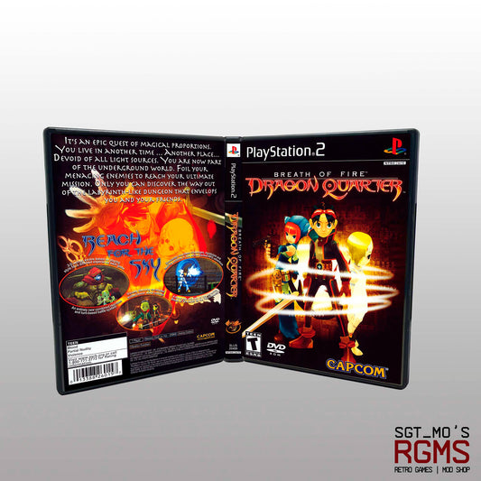 PS2 - NO GAME - Breath Of Fire - Dragon Quarter