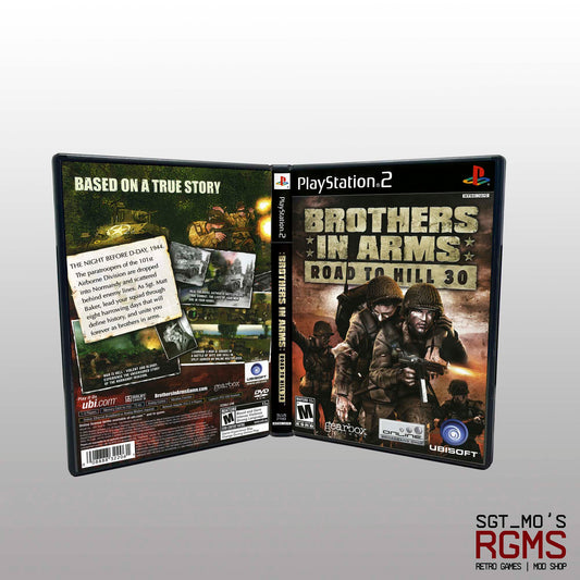 PS2 - NO GAME - Brothers in Arms Road to Hill 30