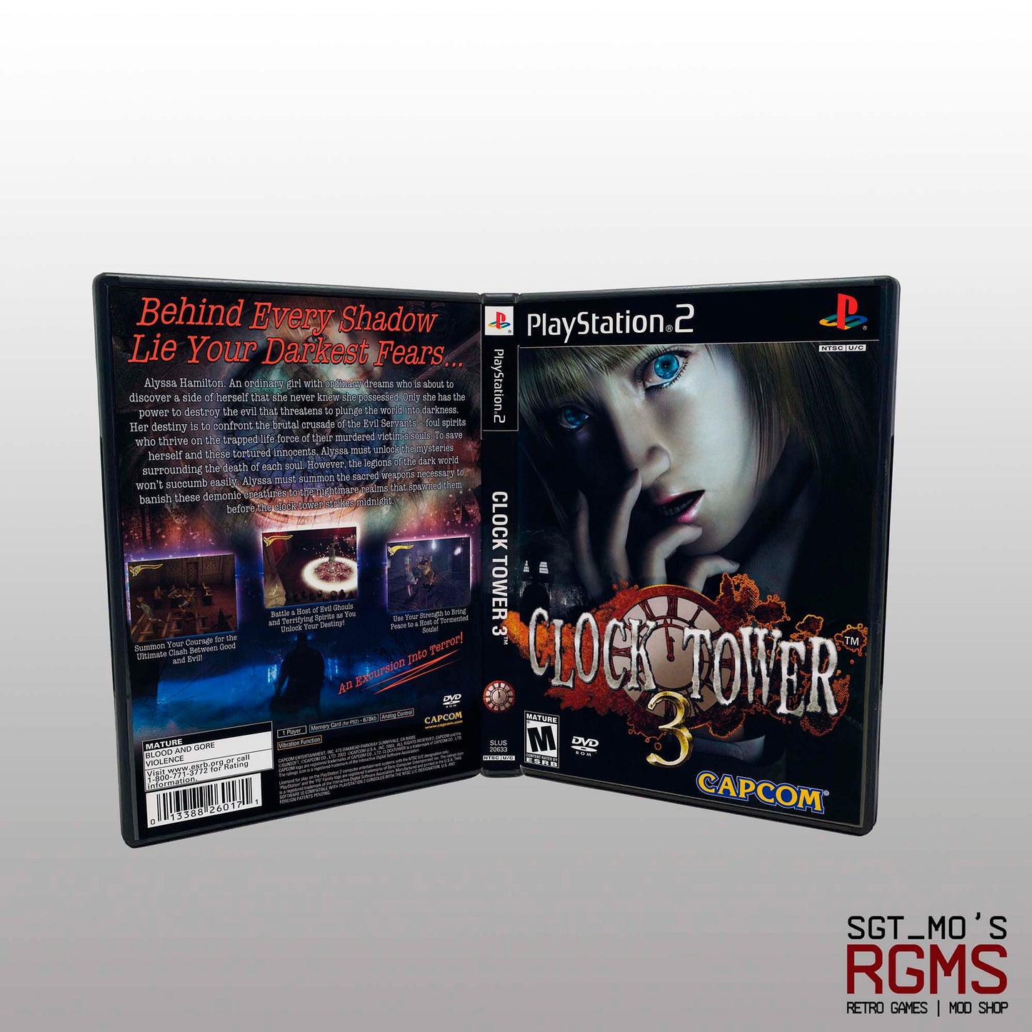 PS2 - NO GAME - Clock Tower 3