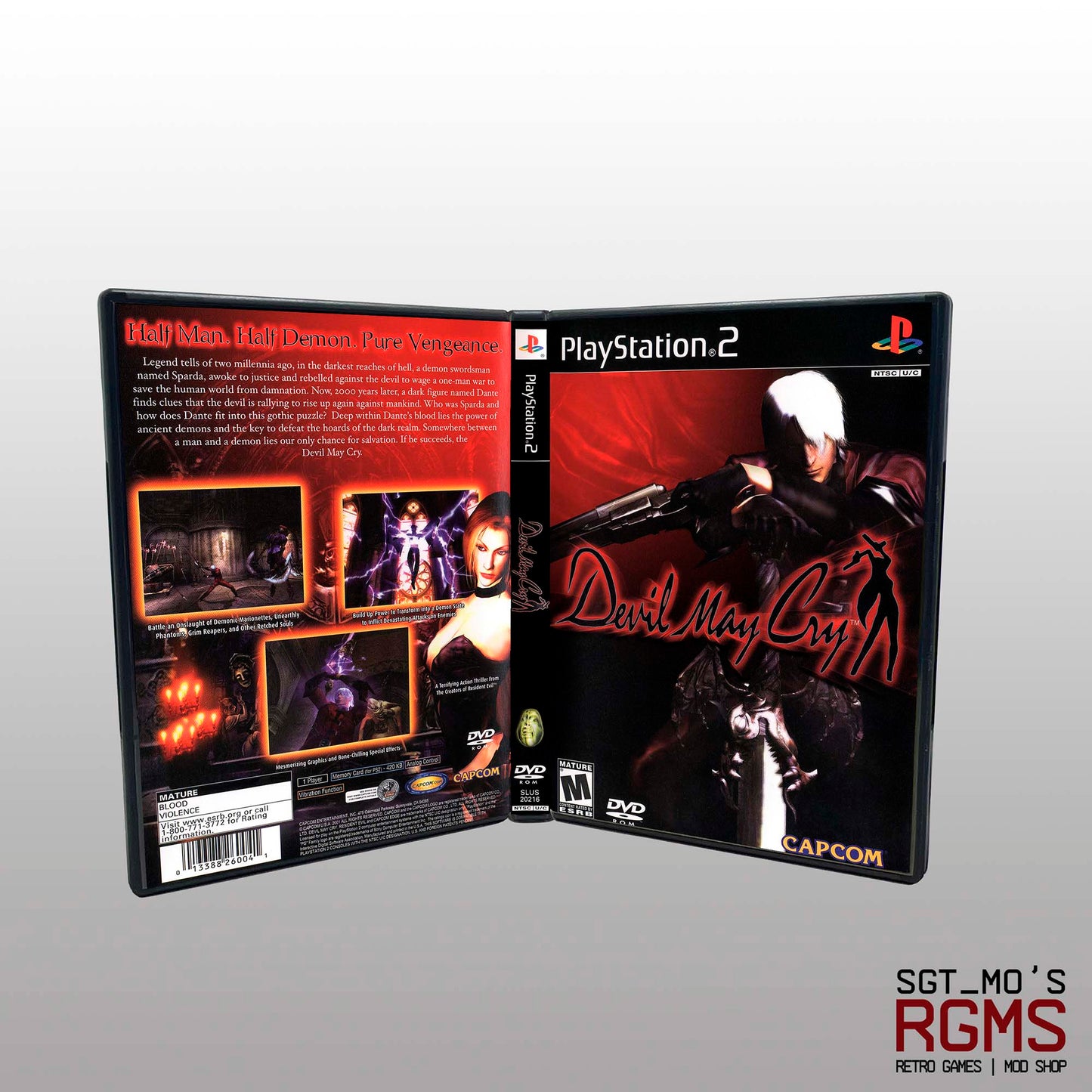PS2 - NO GAME - Devil May Cry