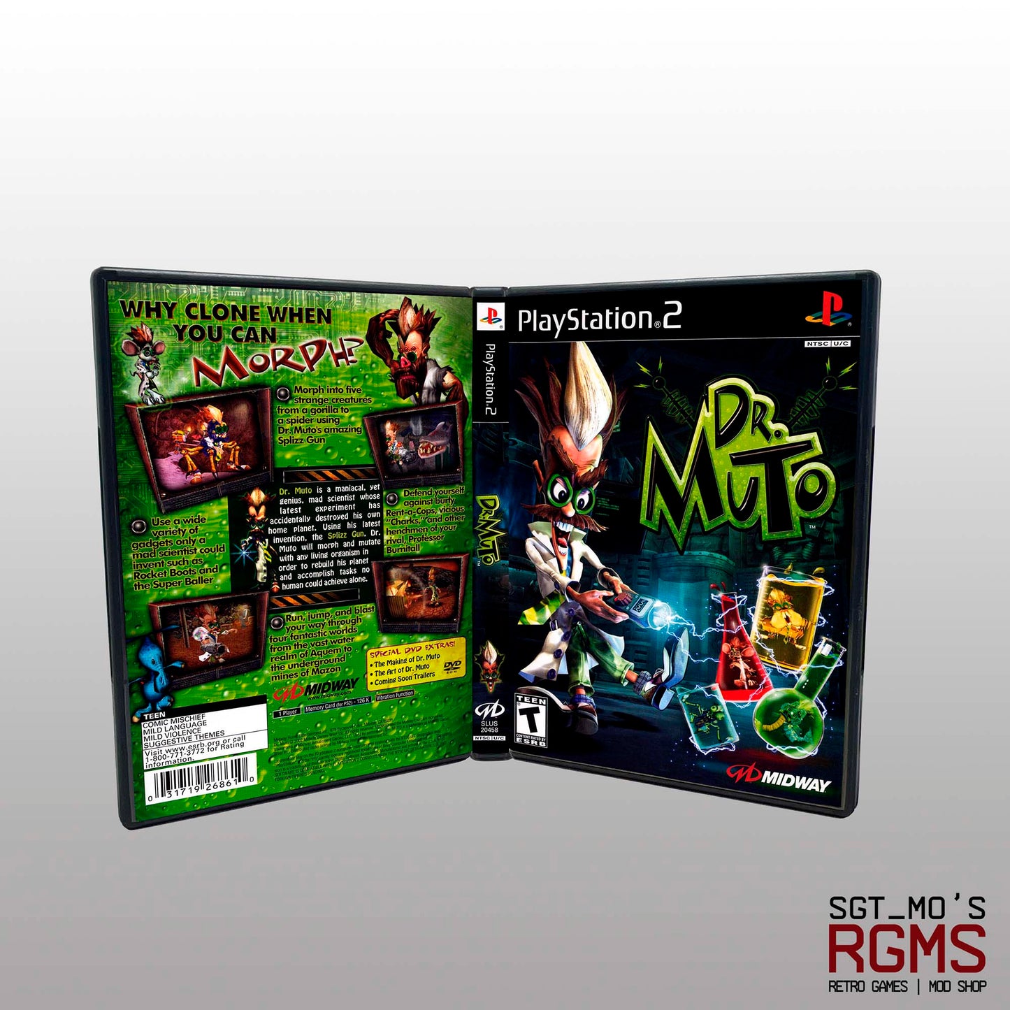 PS2 - NO GAME - Dr. Muto