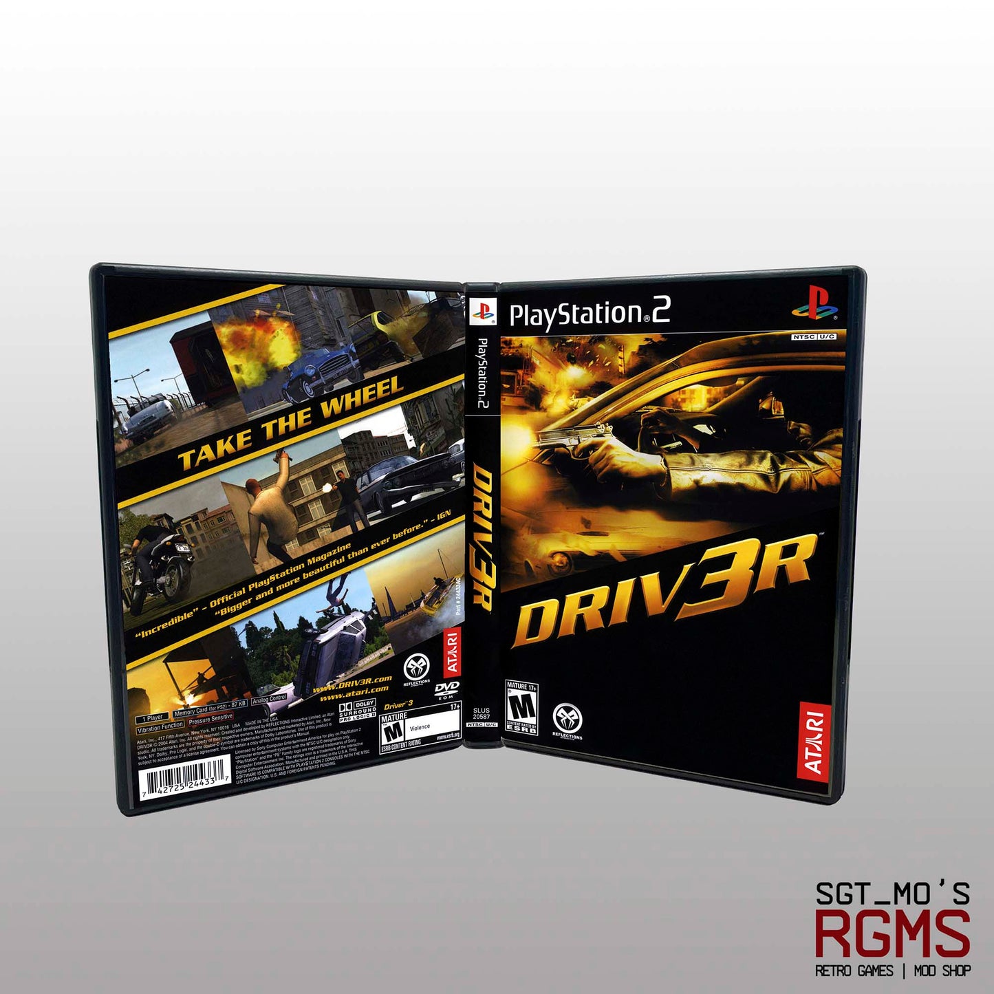 PS2 - NO GAME - Driv3r