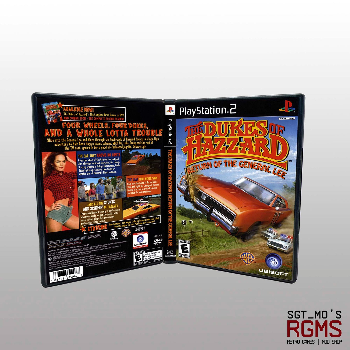 PS2 - NO GAME - Dukes of Hazzard - Return of the General Lee