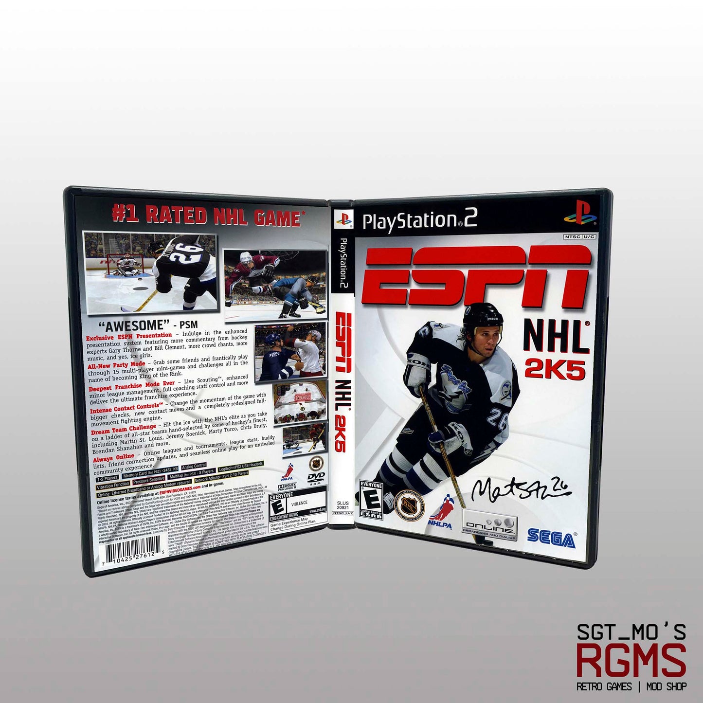 PS2 - NO GAME - ESPN NHL 2K5