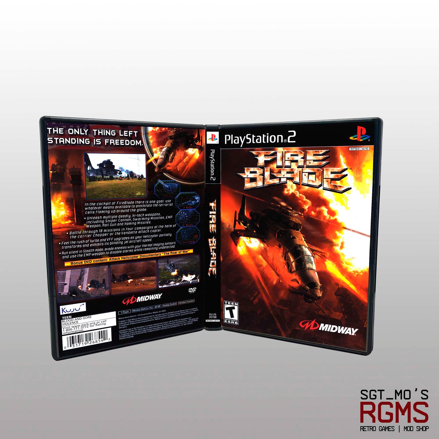 PS2 - NO GAME - Fire Blade