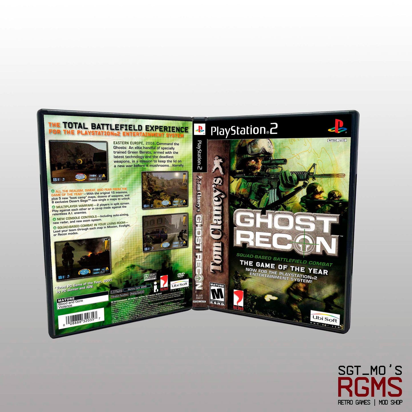 PS2 - NO GAME - Ghost Recon
