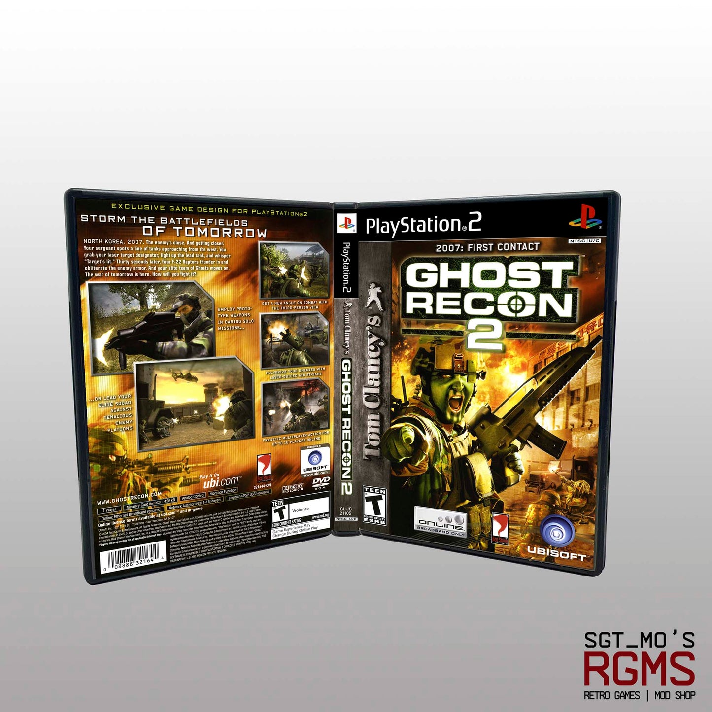 PS2 - NO GAME - Ghost Recon 2