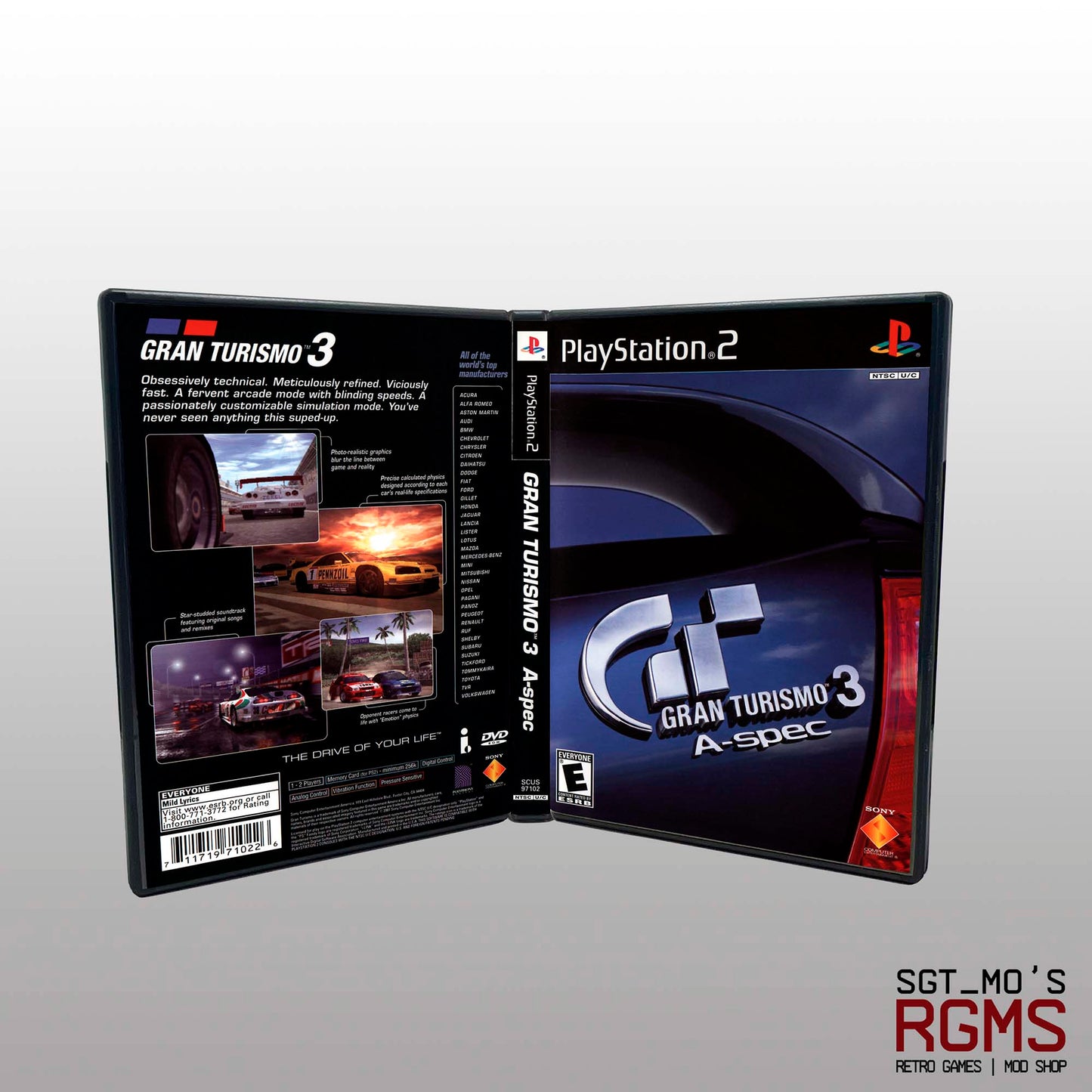PS2 - NO GAME - Gran Turismo 3 A-Spec