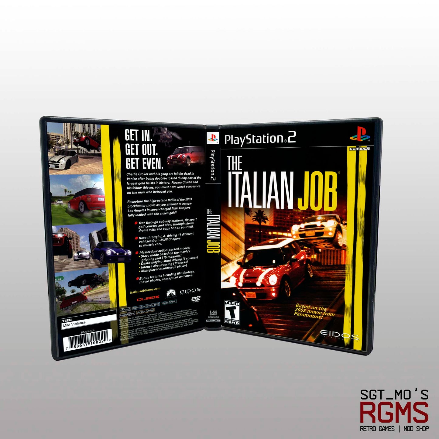 PS2 - NO GAME - Italian Job
