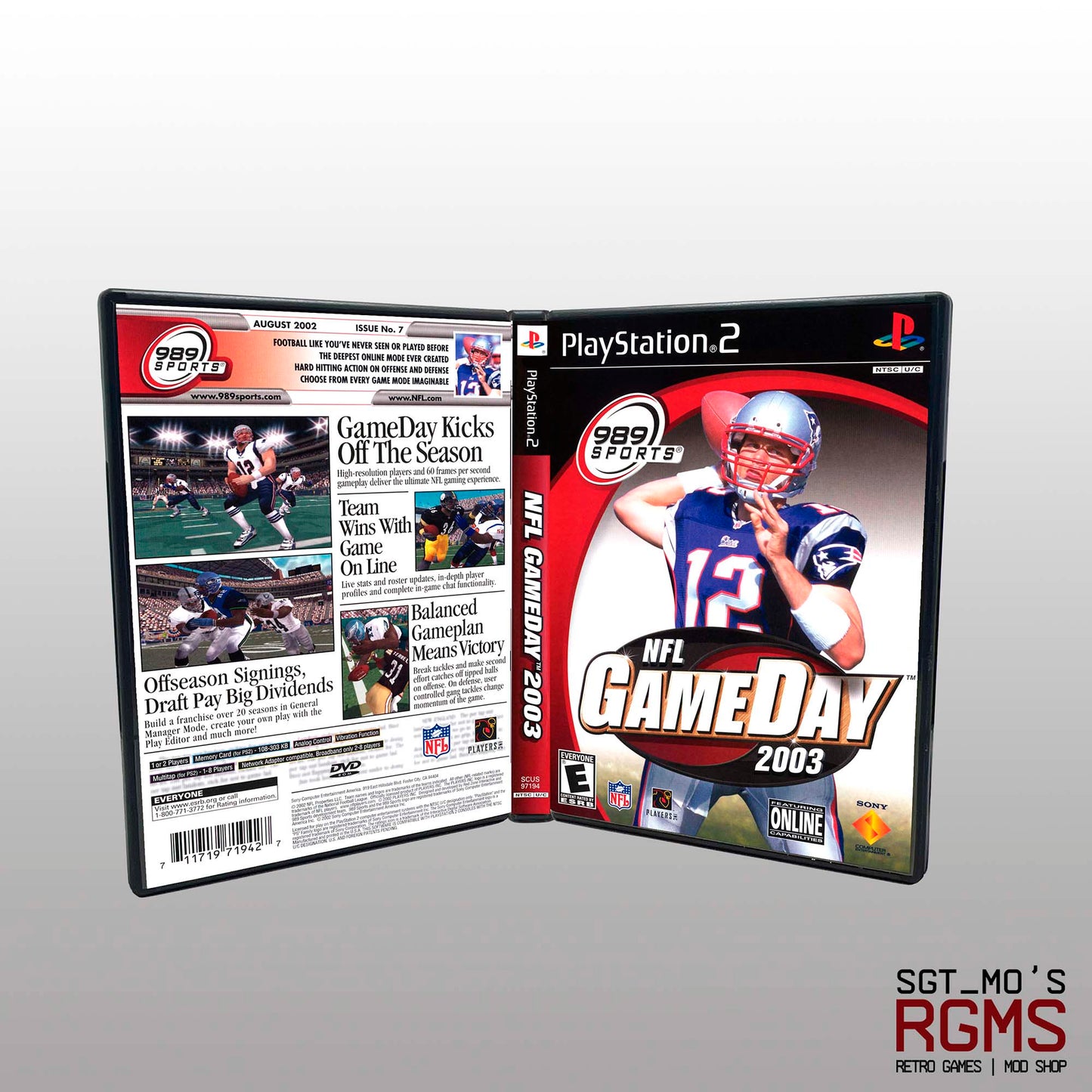 PS2 - NO GAME - NFL GameDay 2003