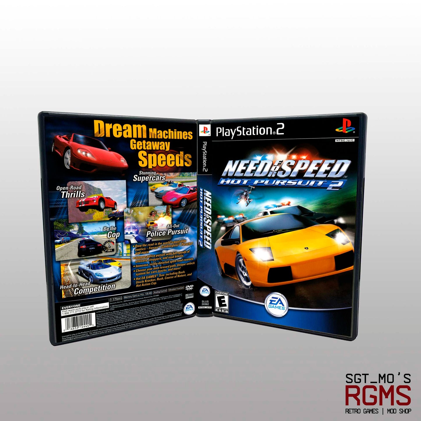 PS2 - NO GAME - Need for Speed - Hot Pursuit 2