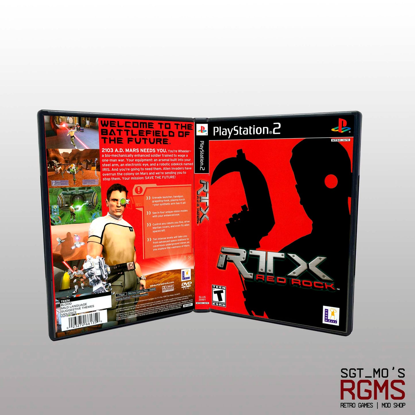 PS2 - NO GAME - RTX Red Rock