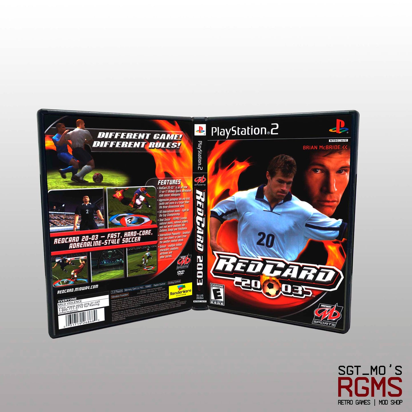 PS2 - NO GAME - RedCard 2003