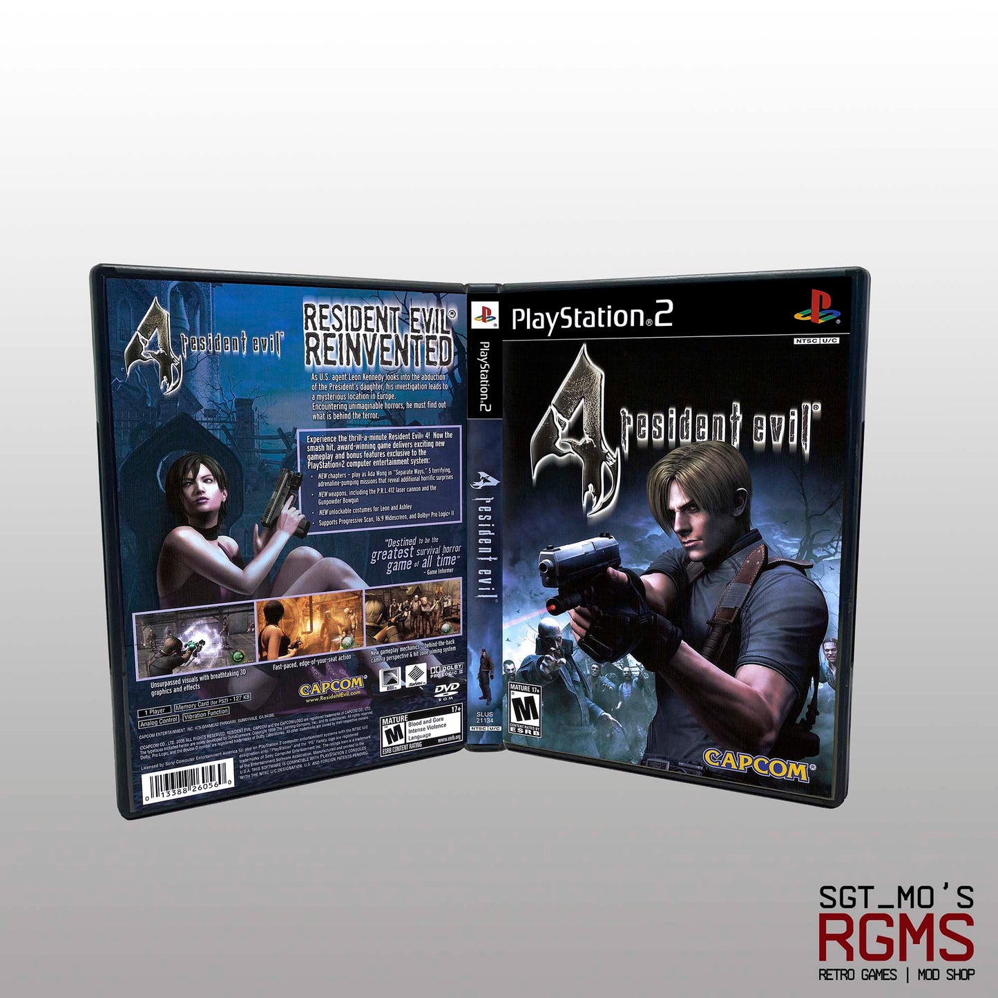 PS2 - NO GAME - Resident Evil 4