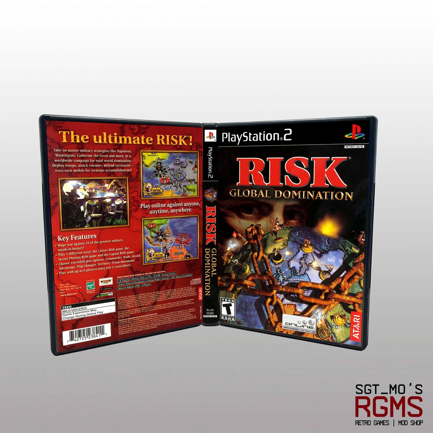 PS2 - NO GAME - Risk - Global Domination