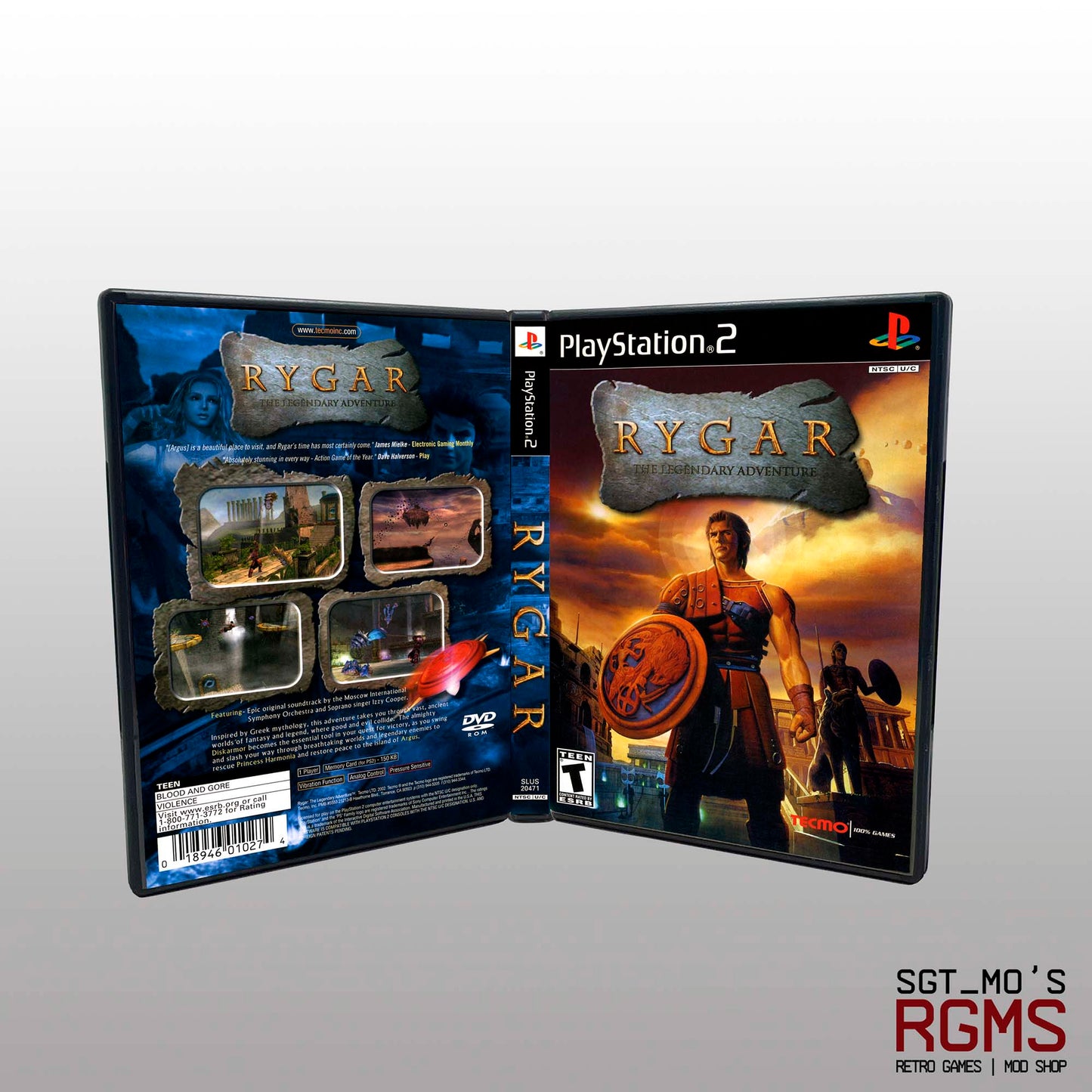 PS2 - NO GAME - Rygar
