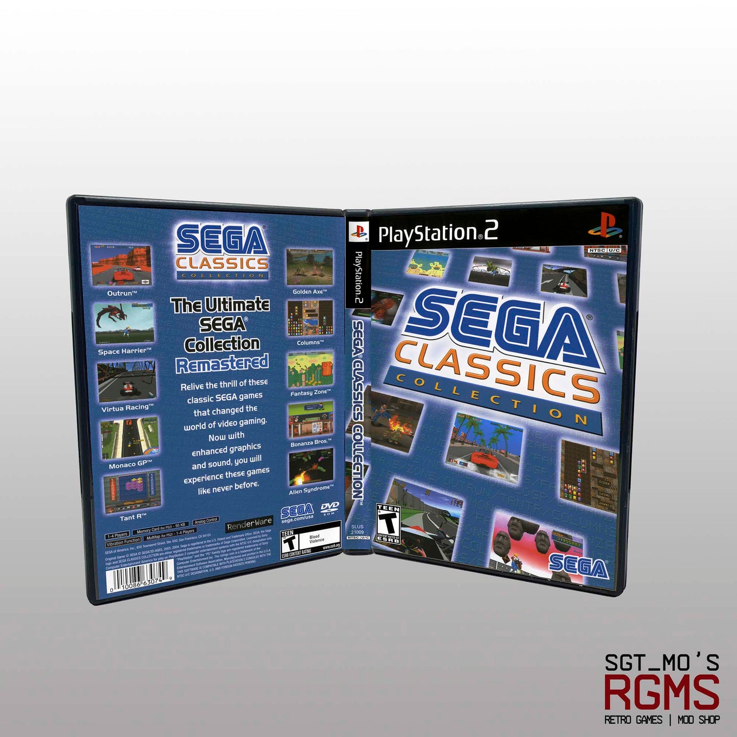 PS2 - NO GAME - Sega Classics Collection