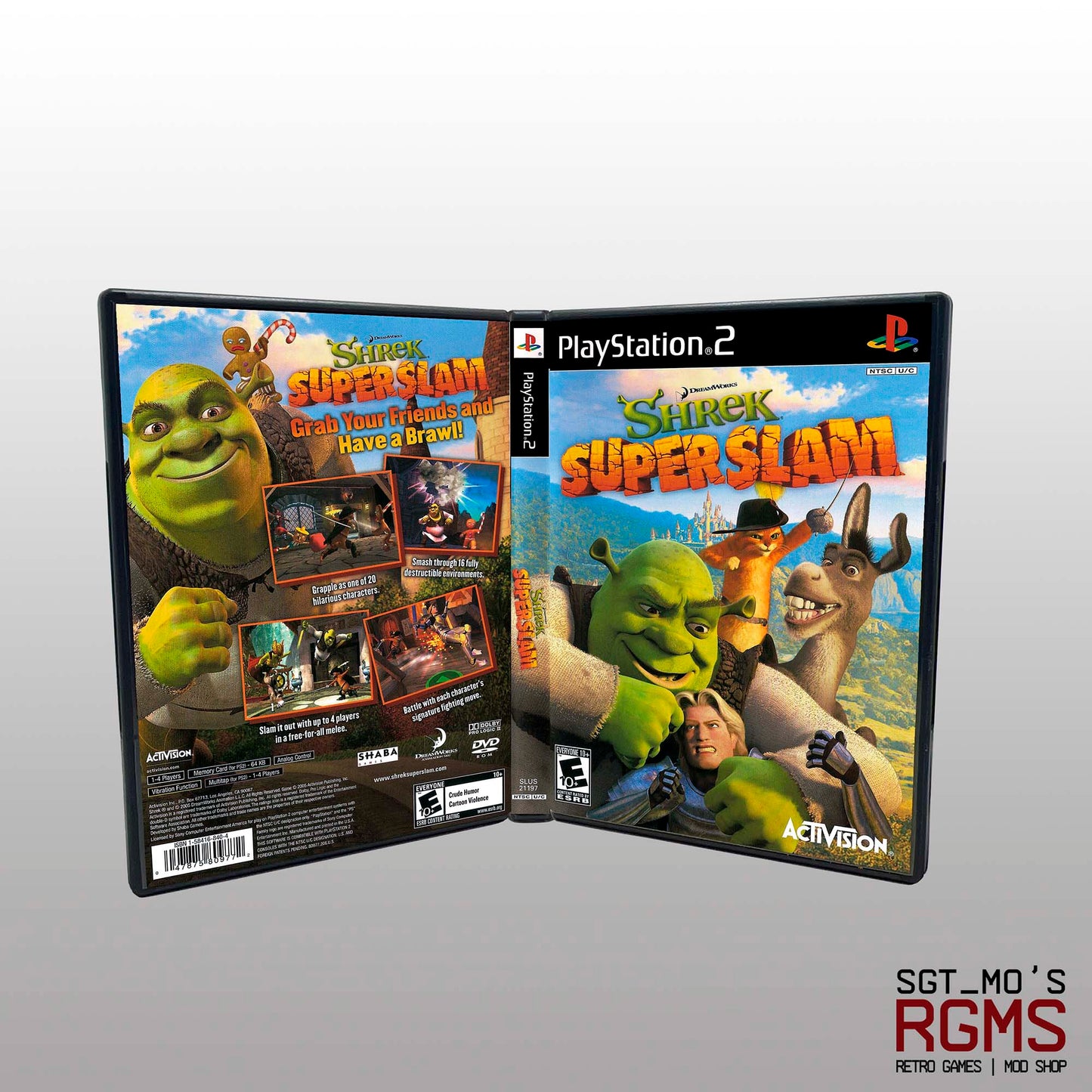 PS2 - NO GAME - Shrek Super Slam