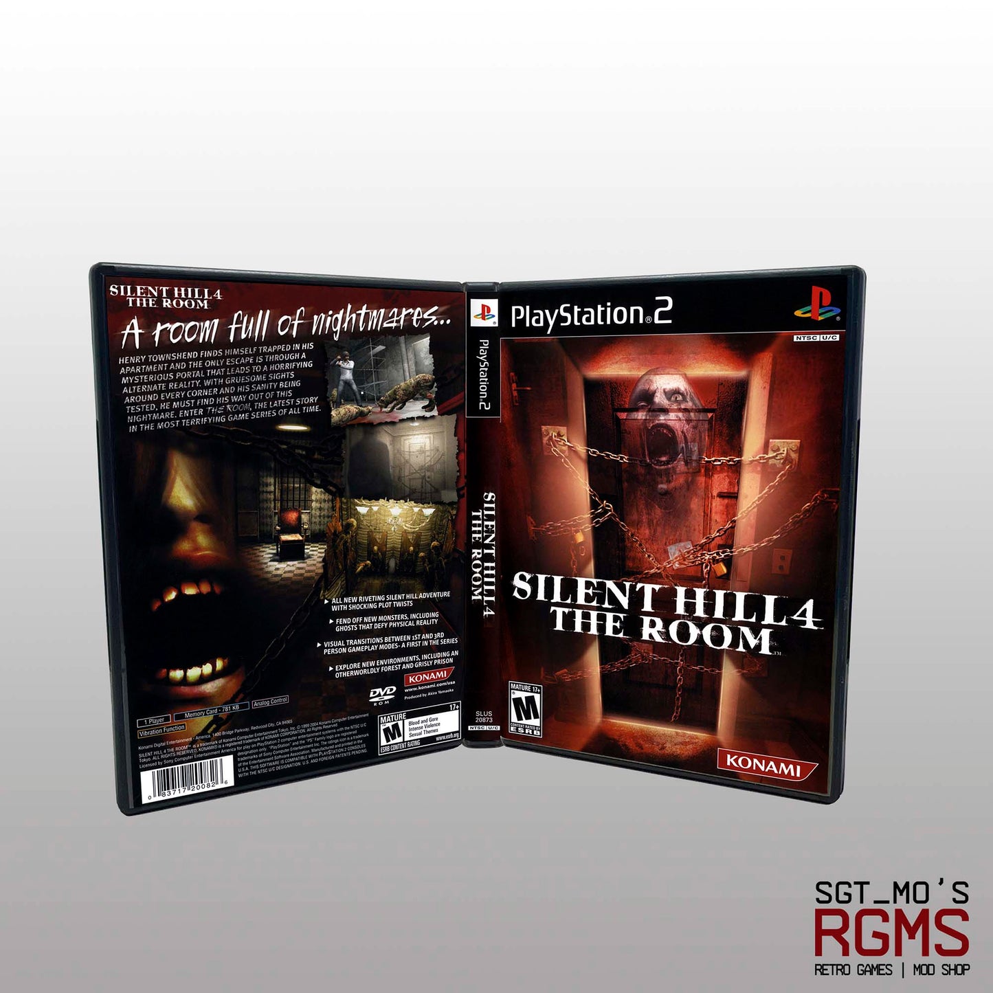 PS2 - NO GAME - Silent Hill 4 - The Room
