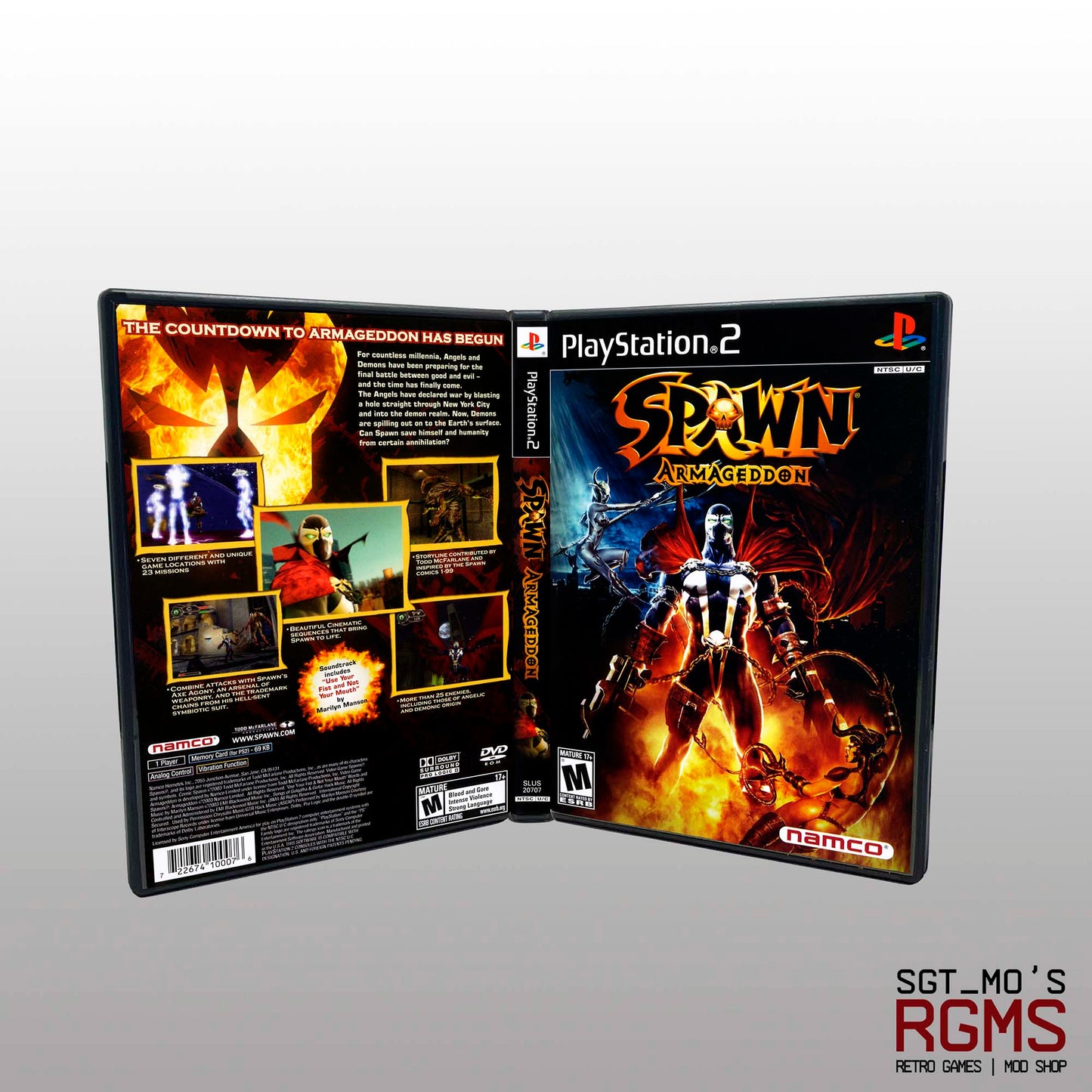 PS2 - NO GAME - Spawn Armageddon