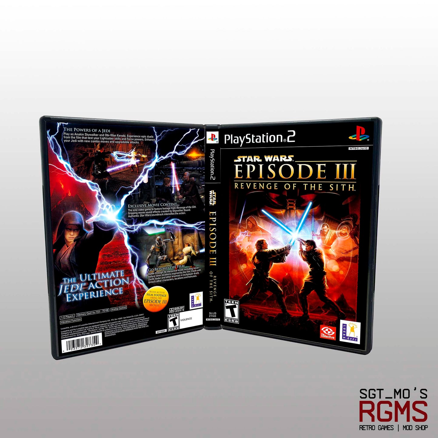 PS2 - NO GAME - Star Wars - Episode III - Revenge of the Sith