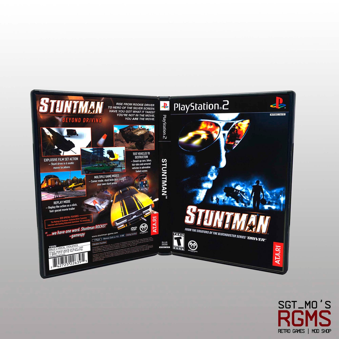 PS2 - NO GAME - Stuntman