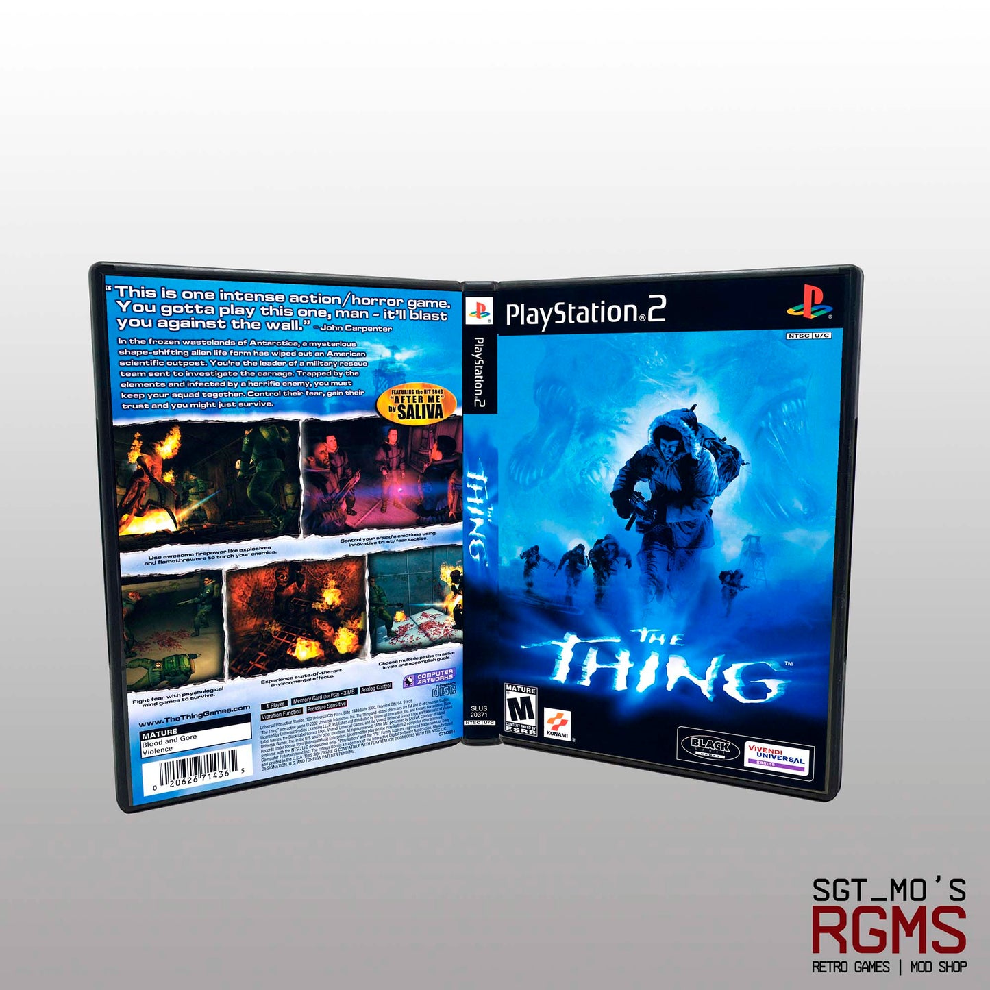 PS2 - NO GAME - Thing, The