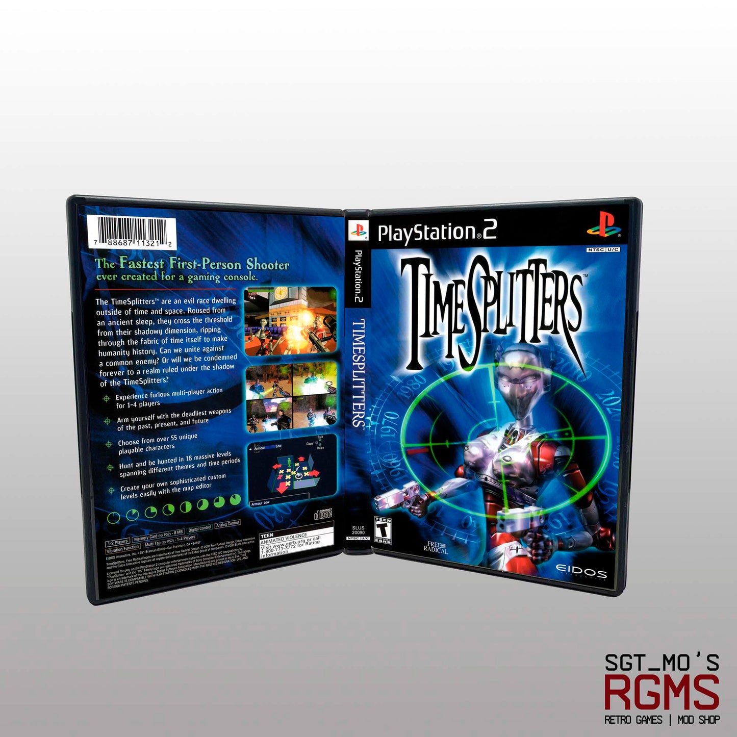 PS2 - NO GAME - Time Splitters