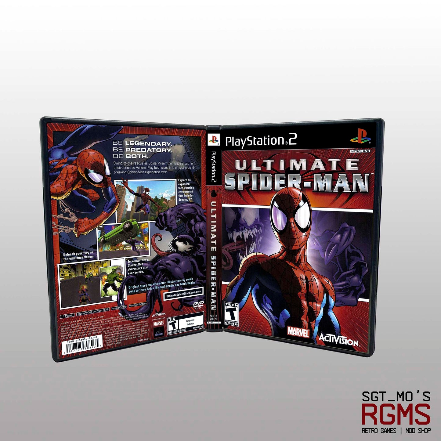 PS2 - NO GAME - Ultimate Spider-Man
