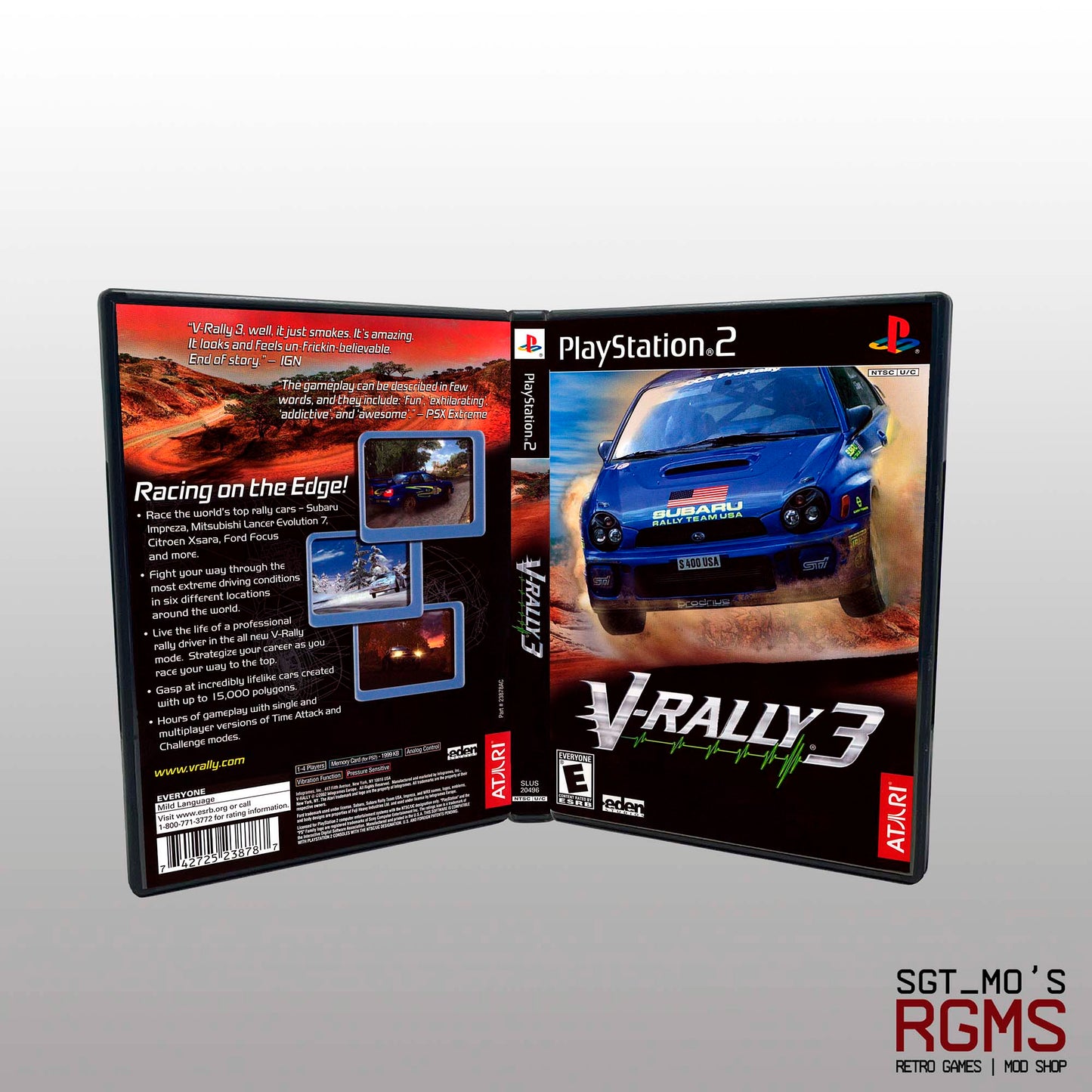 PS2 - NO GAME - V-Rally 3