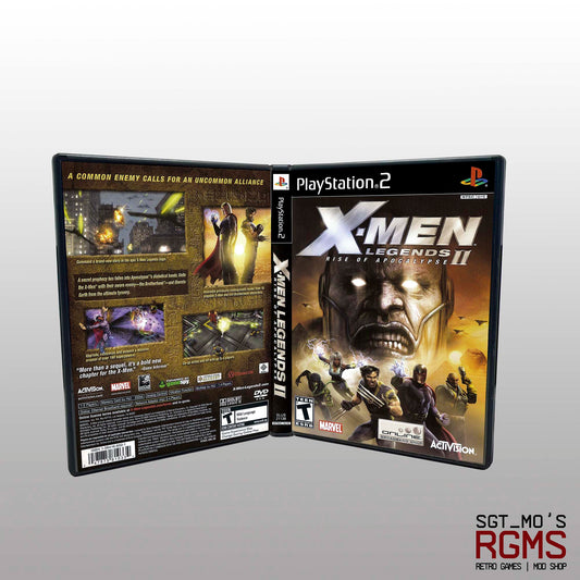 PS2 - NO GAME - X-Men Legends 2 - Rise of Apocalypse