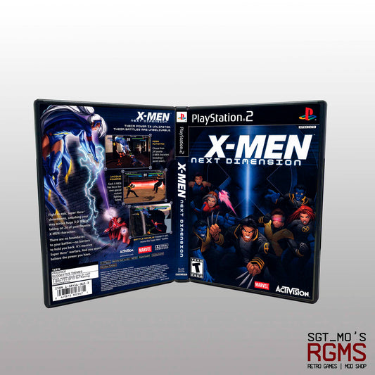 PS2 - NO GAME - X-Men Next Dimension