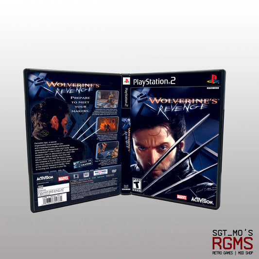 PS2 - NO GAME - X2 Wolverines Revenge
