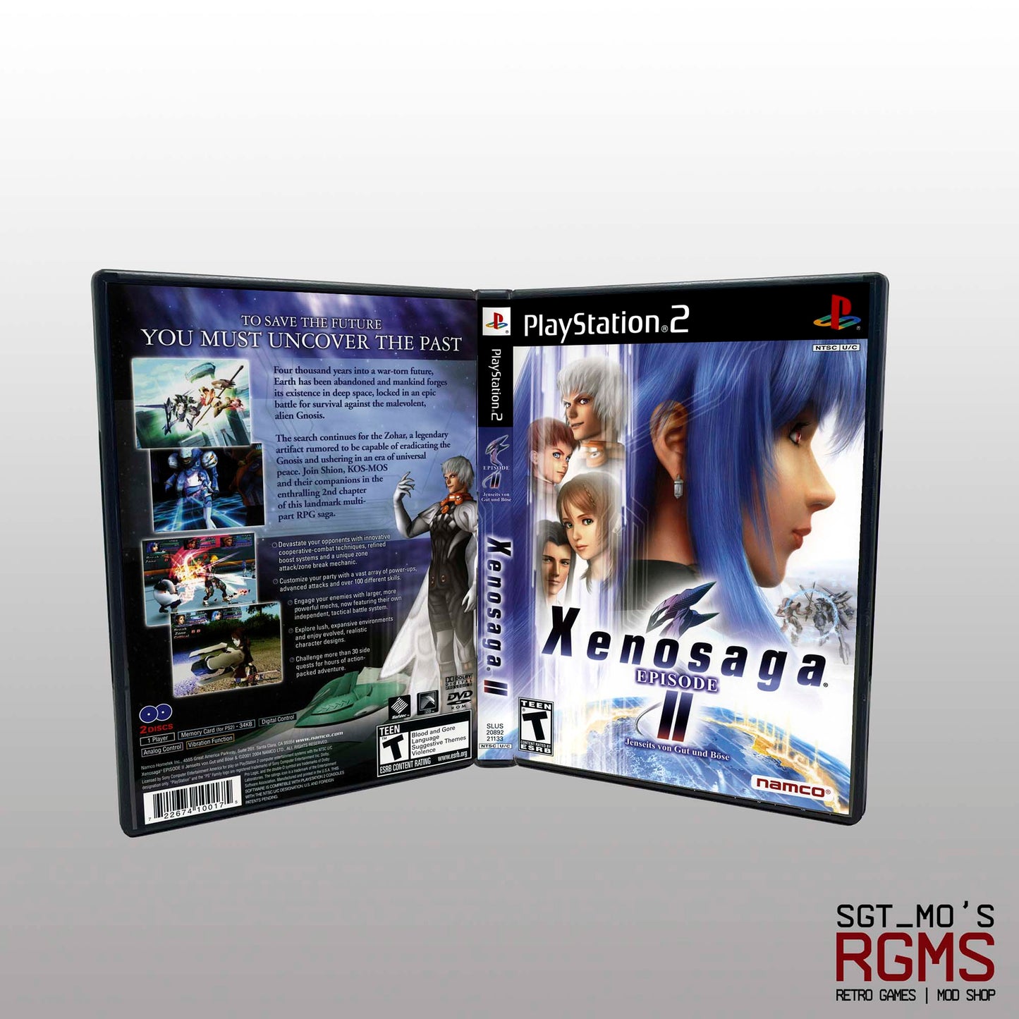 PS2 - NO GAME - Xenosaga Episode II