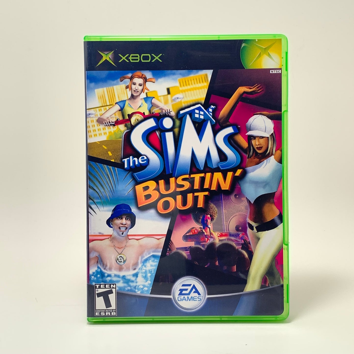 XBox - NO GAME - The Sims - Bustin' Out