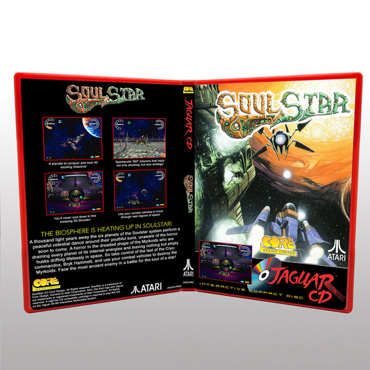 Atari Jaguar CD Case - NO GAME - Soul Star