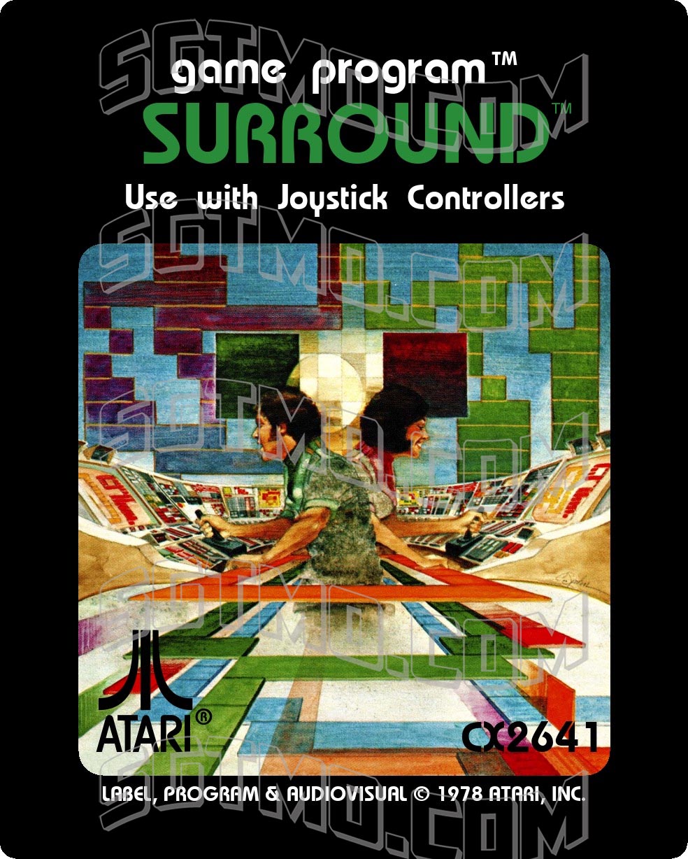 Atari 2600 Label - Surround