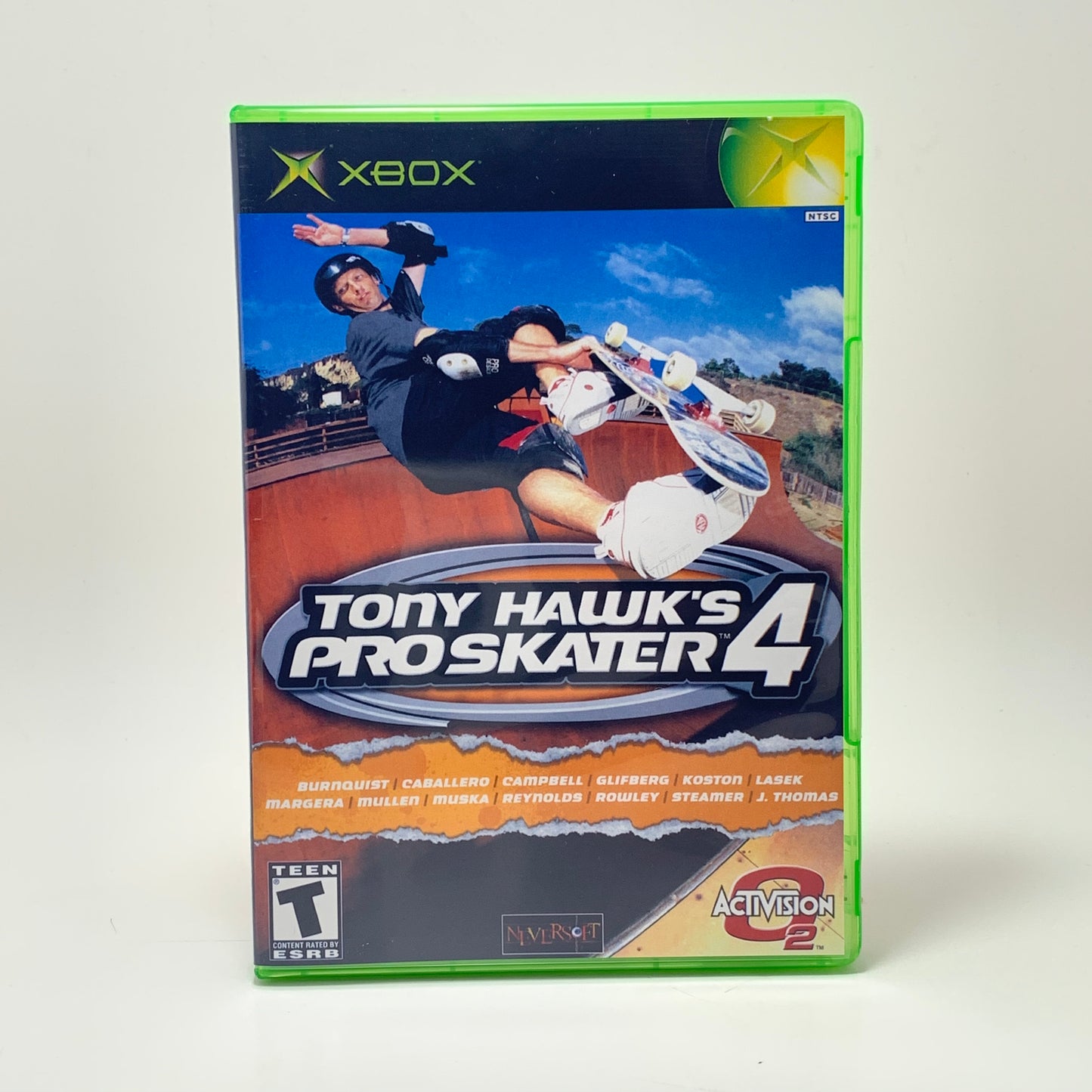 XBox - NO GAME - Tony Hawk's Pro Skater 4