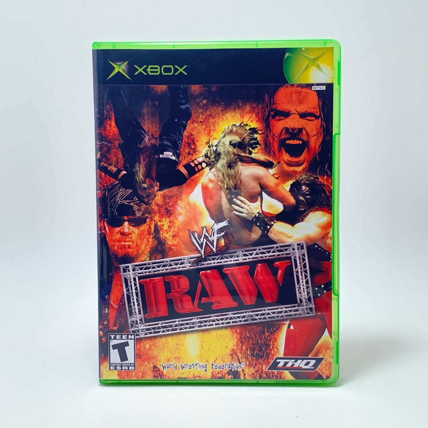 XBox - NO GAME - WWF Raw